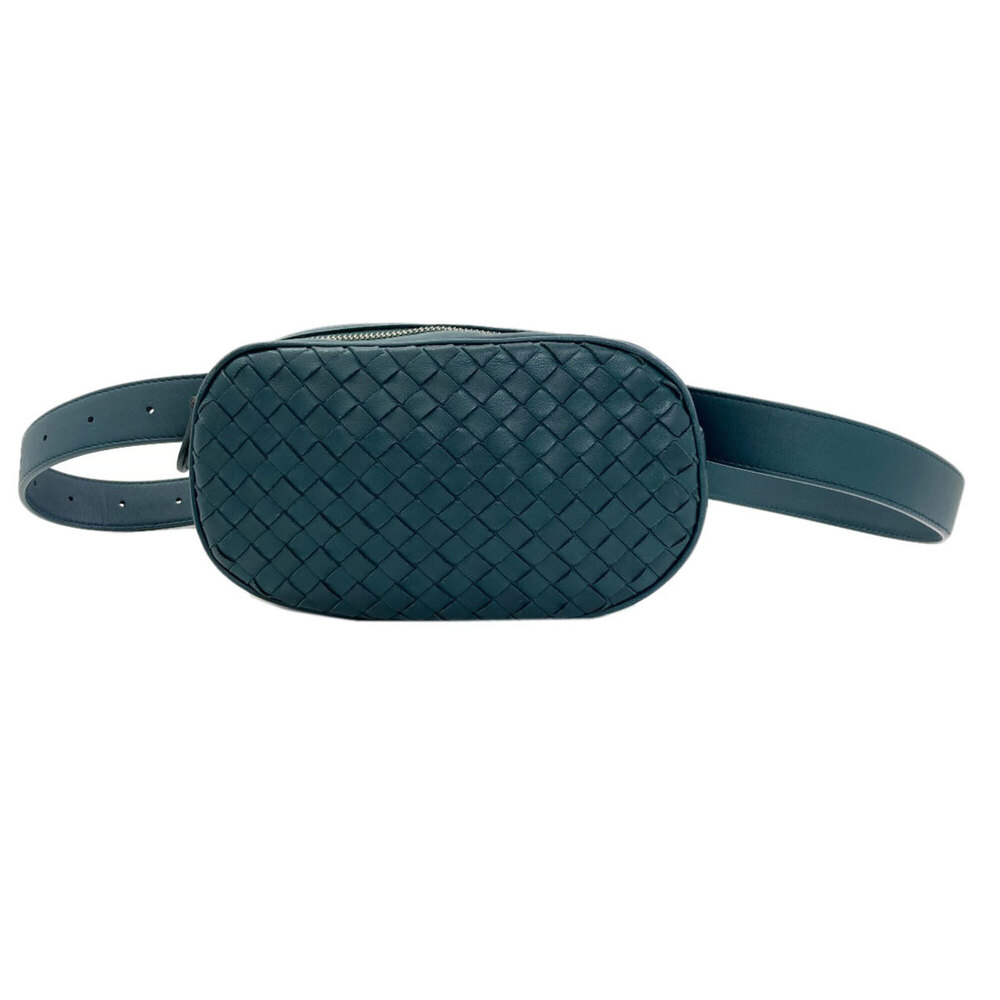 BOTTEGA VENETA Green Intrecciato Fanny Pack